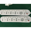 África do Sul Power 4 MANEIRAS SOCKETS SWITCH